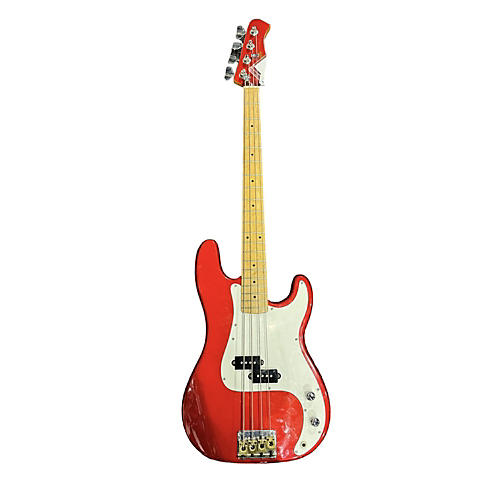 Hondo H830MR Electric Bass Guitar Candy Apple Red