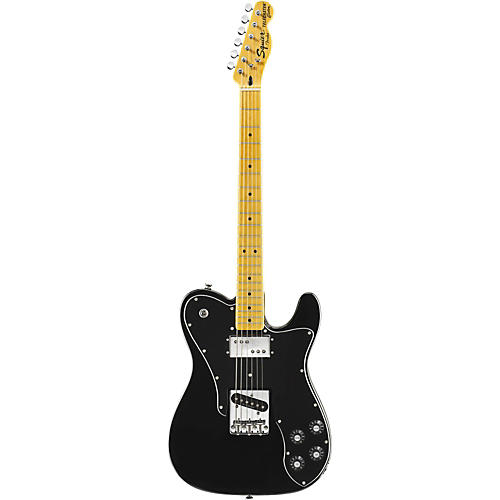 Squier Vintage Modified Telecaster Custom Electric Guitar Black Maple  Fingerboard | Musician's Friend