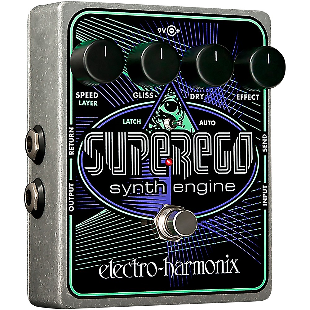 Electro-Harmonix Superego Synth Guitar Effects Pedal