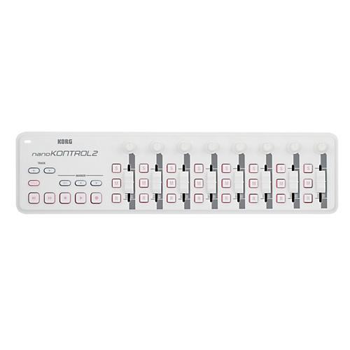 KORG nanoKONTROL2 USB Control Surface White | Musician's Friend