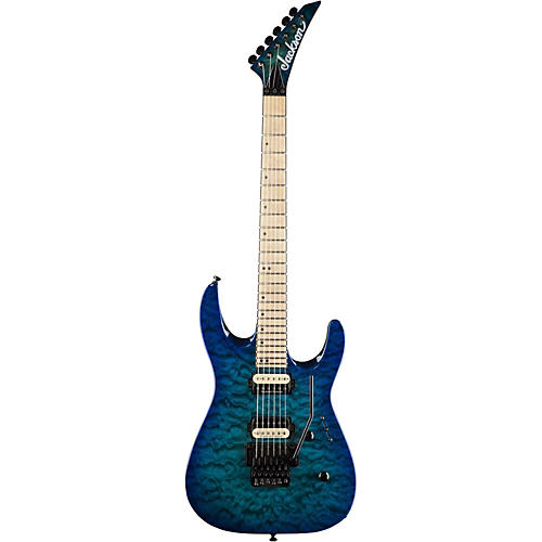 Jackson DK2MQ Dinky Quilt Top Electric Guitar Chlorine Burst