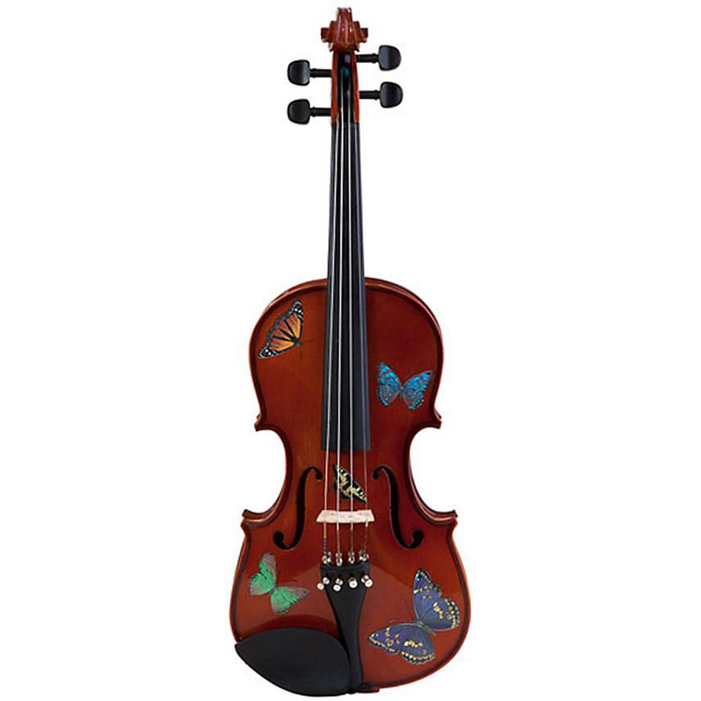 Rozanna's Violins Butterfly Dream Series Violin Outfit 4/4 Size
