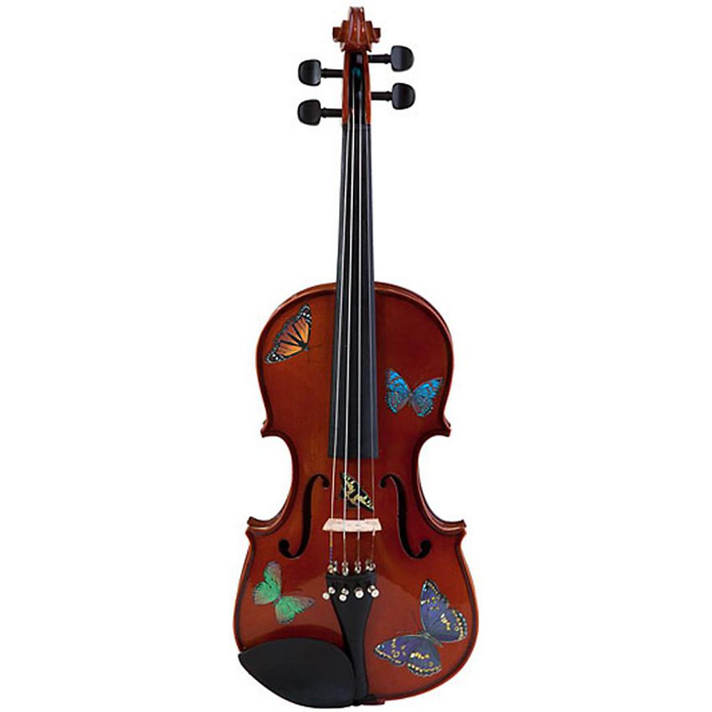 Rozanna's Violins Butterfly Dream Series Violin Outfit 1/8 Size