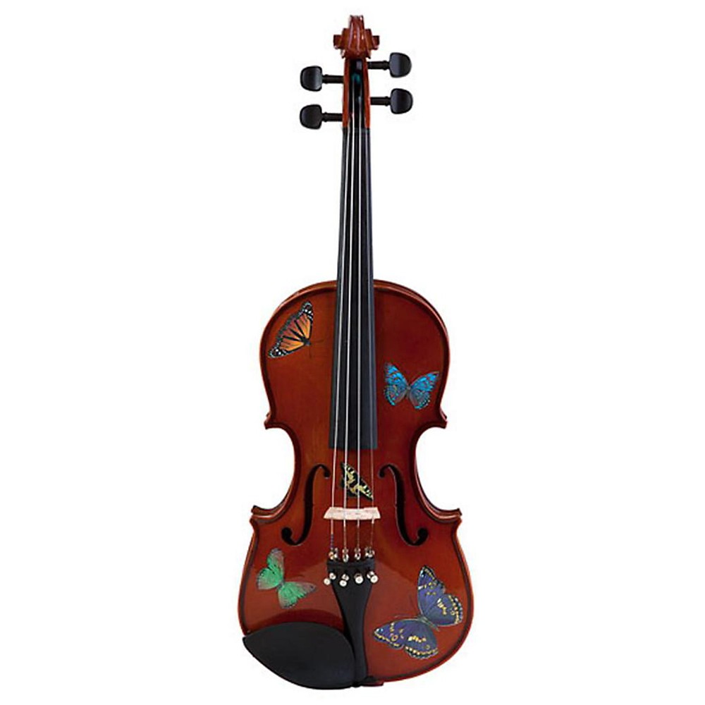 Rozanna's Violins Butterfly Dream Series Violin Outfit 3/4 Size