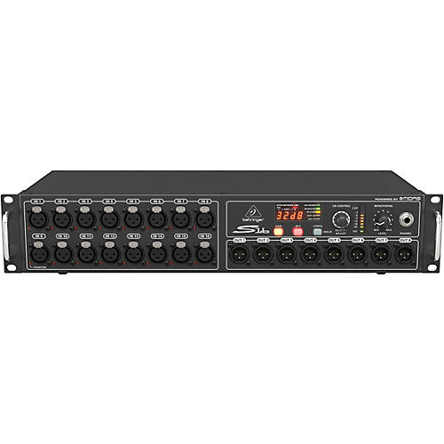 Behringer S16 16-Input Digital Stage Box | Musician's Friend