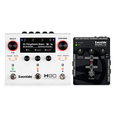 Eventide H90 Harmonizer Multi-Effects Pedal and MixingLink Mic Preamp With FX Loop Bundle