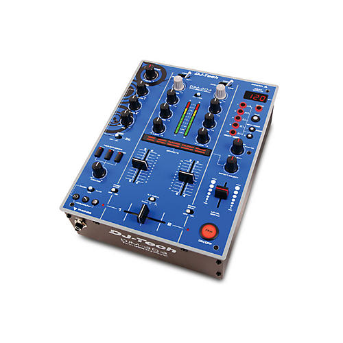 DJ TECH DJM-303 2-Channel DJ Mixer Blue | Musician's Friend