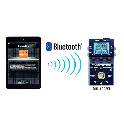 【zoom】multistomp ms-100BT MS-100BT MultiStomp Guitar Pedal with Bluetooth | Zoom