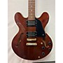 Used Hondo H935 Hollow Body Electric Guitar Brown