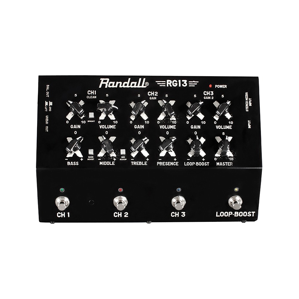 UPC 801128024301 product image for Randall RG13 IW Solid State Guitar Pedal Amplifier Black | upcitemdb.com