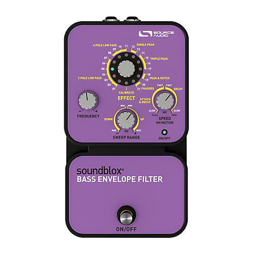 ベース SOURCE AUDIO / soundblox ENVELOPE FILTER Source Audio Soundblox Bass Envelope Filter - Pedal on