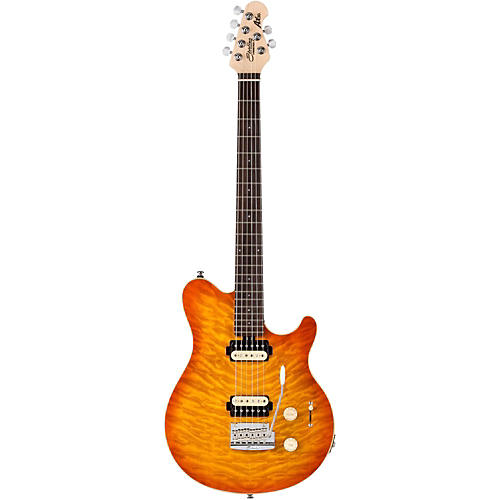 Sterling by Music Man AX30D Electric Guitar Candy Red Burst