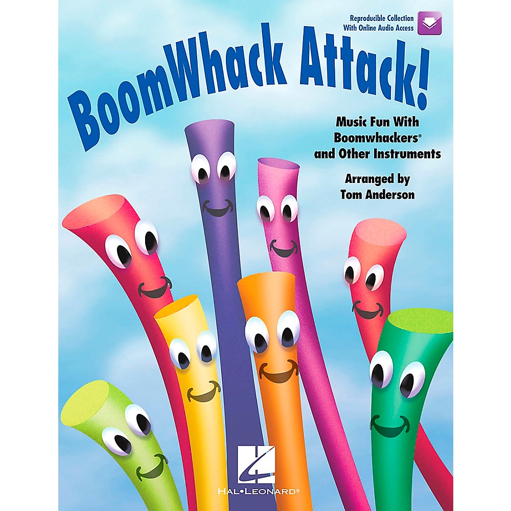 Hal Leonard BoomWhack Attack! Music Fun With Boomwhackers and Other Instruments Book/CD