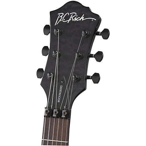 B.C. Rich Pro X Custom Mockingbird ST Electric Guitar Transparent