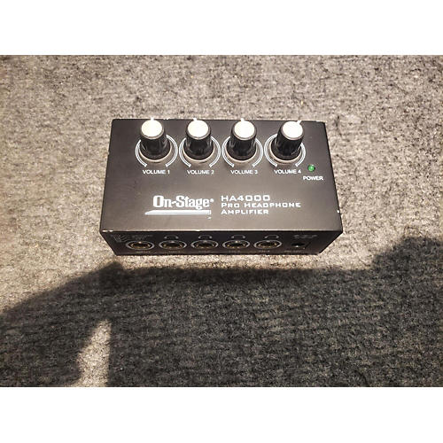 On-Stage Stands HA4000 Headphone Amp 
