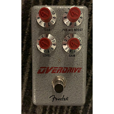 Fender HAMMERTONE OVERDRIVE Effect Pedal