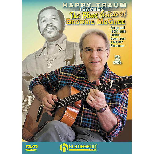 HAPPY TRAUM TEACHES THE BLUES GUITAR OF BROWNIE MCGHEE (2 DVD SET)