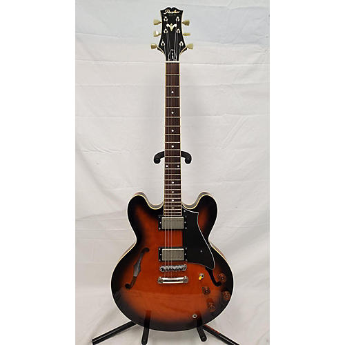 PEERLESS HARDTAIL Hollow Body Electric Guitar Sunburst