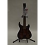 Used Agile HAWKER HEADLESS 624 Solid Body Electric Guitar BROWN BURST