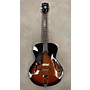 Used Washburn HB15 Left Handed Hollow Body Electric Guitar Tobacco Sunburst