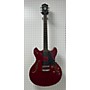Used Washburn HB30 Hollow Body Electric Guitar Natural Cherry
