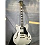 Used Washburn HB35 Hollow Body Electric Guitar White