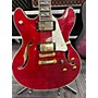 Used Washburn HB35 Hollow Body Electric Guitar Red