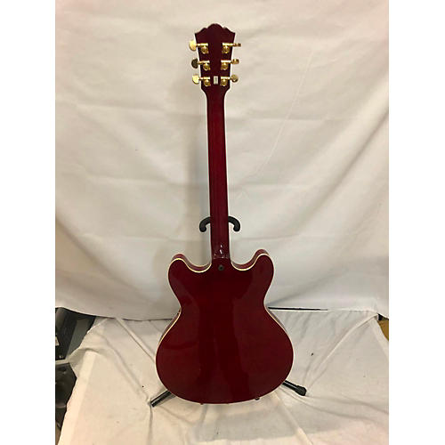 Washburn HB35 Hollow Body Electric Guitar Red