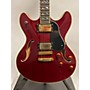 Used Washburn HB35 Hollow Body Electric Guitar Trans Red