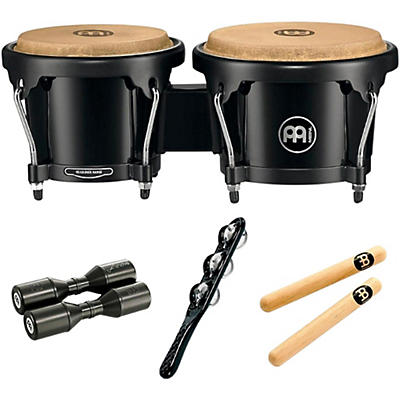 MEINL HB50 Bongo Set with Free Shaker and Claves