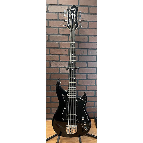 Hagstrom HB8 8 STRING Electric Bass Guitar Black