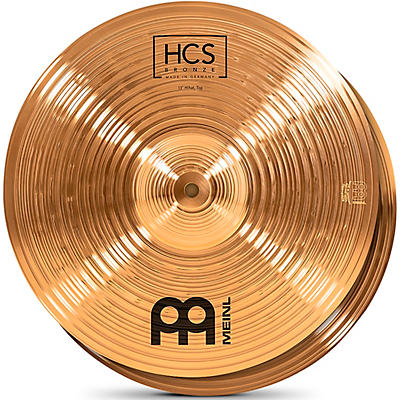 MEINL HCS Bronze Hi-Hat Cymbals