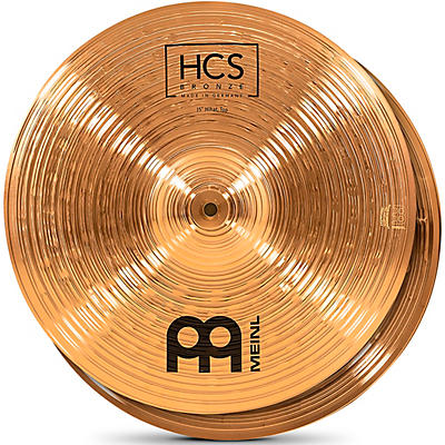 MEINL HCS Bronze Hi-Hat Cymbals
