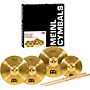 Meinl HCS Cymbal Pack with FREE Splash, Sticks, and Lessons