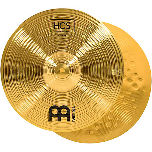 MEINL HCS Hi-Hat Cymbal Pair Condition 1 - Mint 13 in.