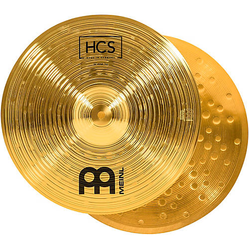 MEINL HCS Hi-Hat Cymbal Pair Condition 1 - Mint 14 in.