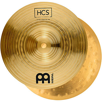 MEINL HCS Micro Stack Mini Hi-Hat Cymbals -
