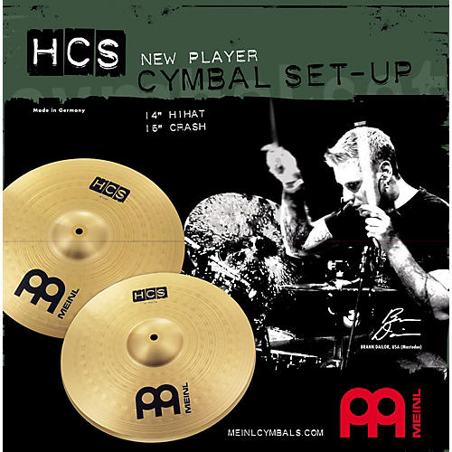 HCS New Player Cymbal Setup