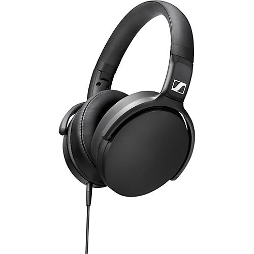 Sennheiser HD 400S Foldable Closed-Back Headphones with One-Button Remote Mic in Black Condition 1 - Mint