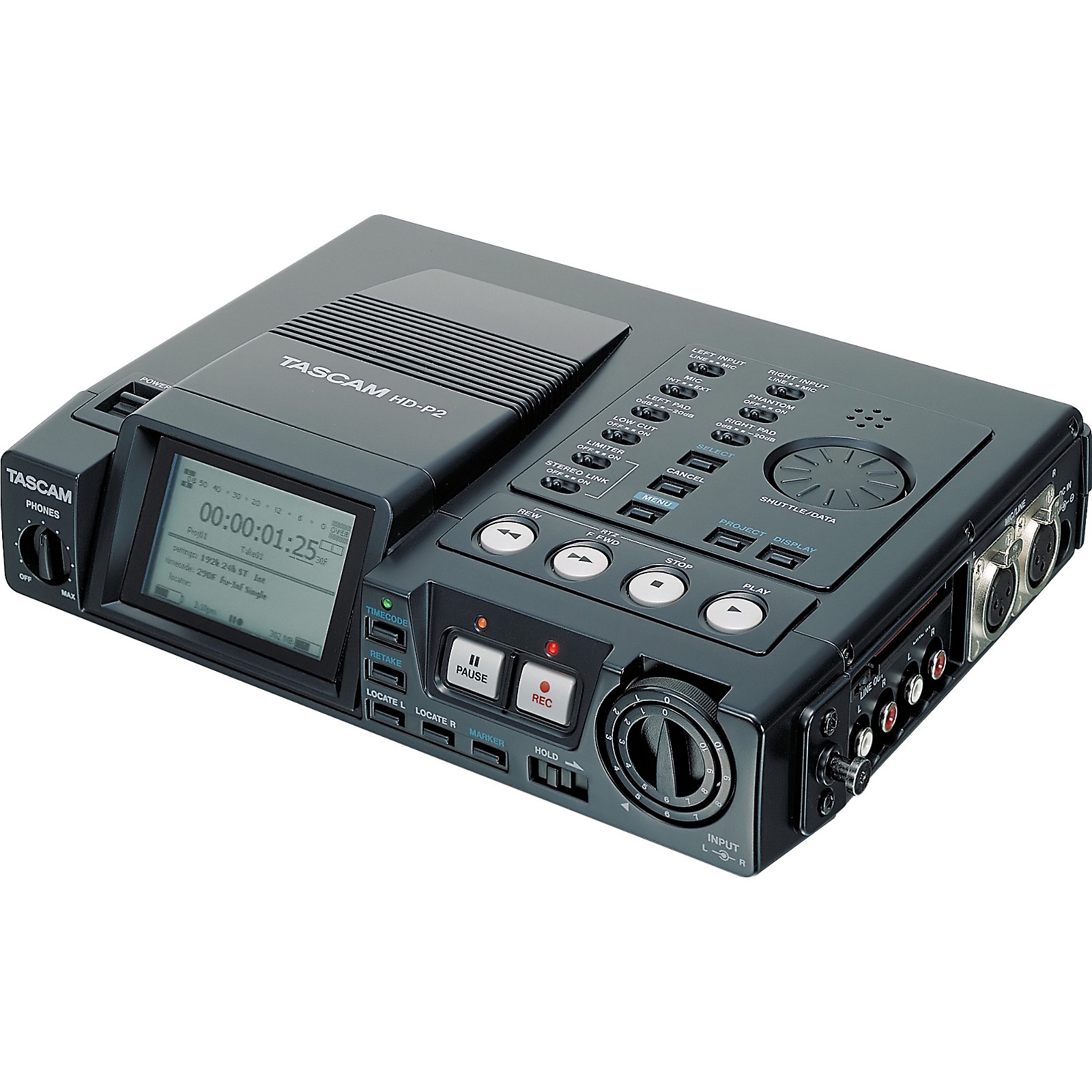 Tascam HDP2 Portable HighDefinition Stereo Audio Recorder Musician's Friend