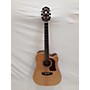 Used Washburn HD100SWCEK Heritage 100 Dreadnought Acoustic Electric Guitar Natural