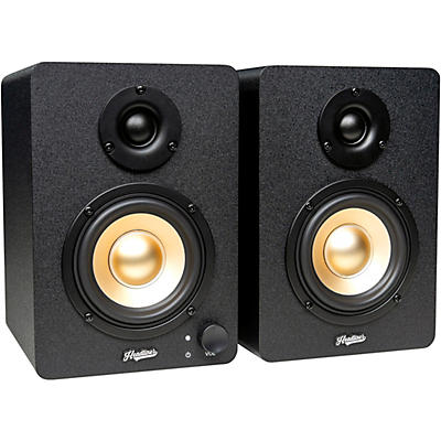 Headliner HD3 3.5 In. Powered Studio Monitors Pair Black