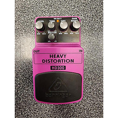 Behringer HD300 Heavy Distortion Effect Pedal