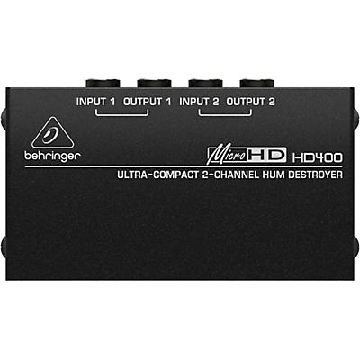 Behringer MICROHD HD400 Stereo Hum Destroyer