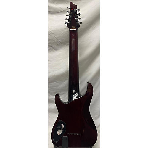 Schecter Guitar Research HELLRAISER C9 Solid Body Electric Guitar Black Cherry