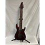 Used Schecter Guitar Research HELLRAISER Solid Body Electric Guitar Red