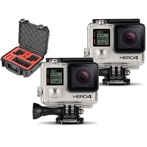 HERO4 Black - Standard Pair with Double Case