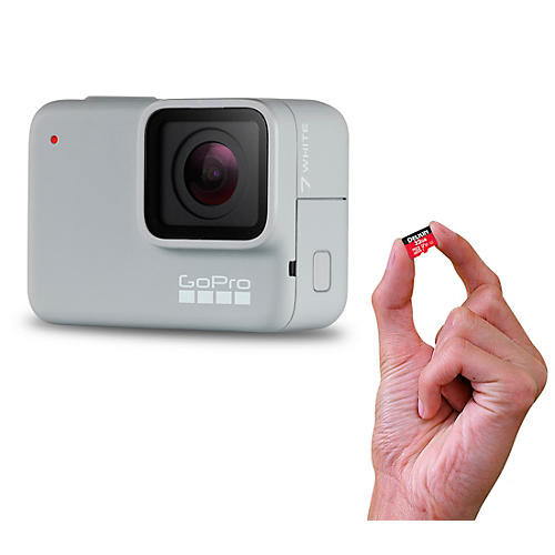 HERO7 White Action Video Camera with Memory Card