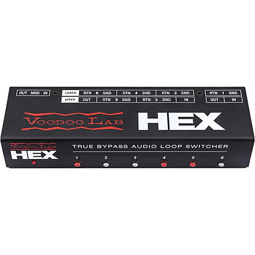 Voodoo Lab HEX Audio Loop Switcher Condition 1 - Mint