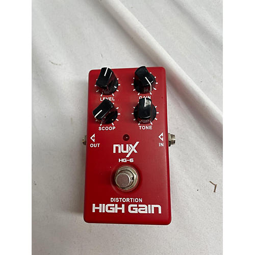 NUX HG-6 High Gain Distorion Effect Pedal